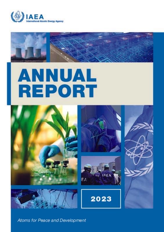 IAEA Annual Report 2023 Cover