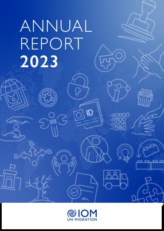 IOM Annual Report 2023 Cover