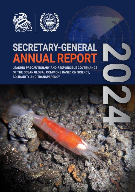 ISA Annual Report 2024 Cover