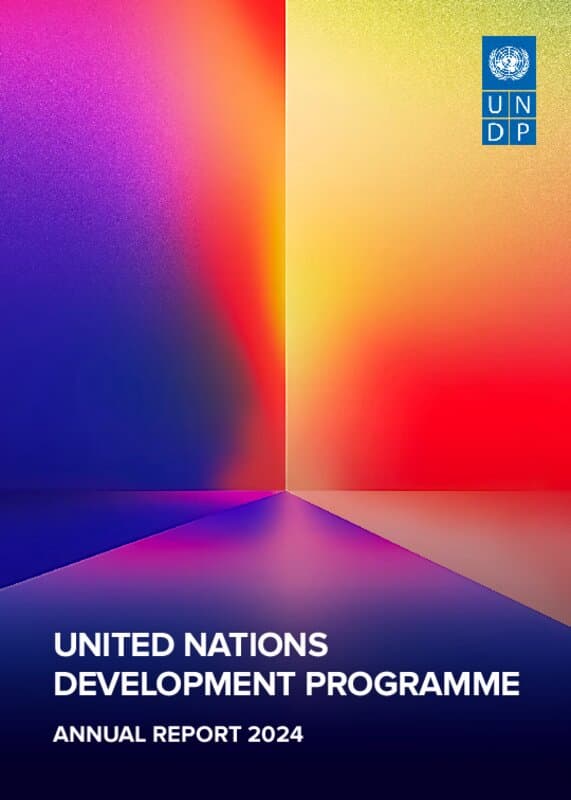 UNDP Annual Report 2024 Cover