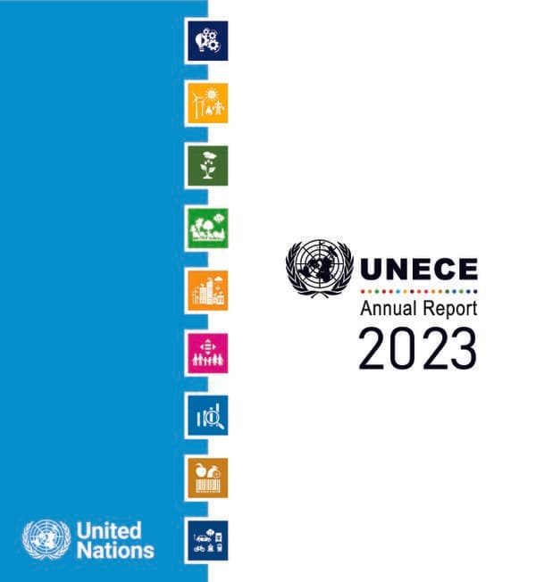 UNECE Annual Report 2023 Cover