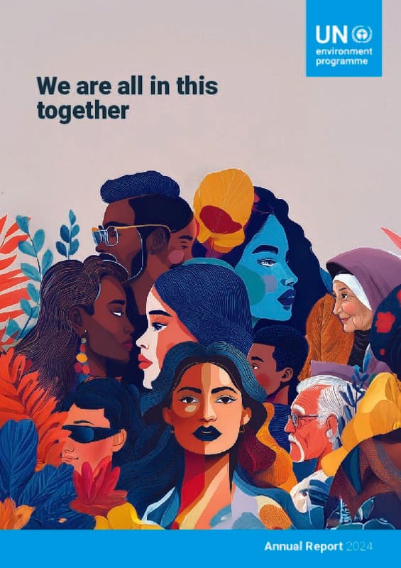 UNEP Annual Report 2024 Cover