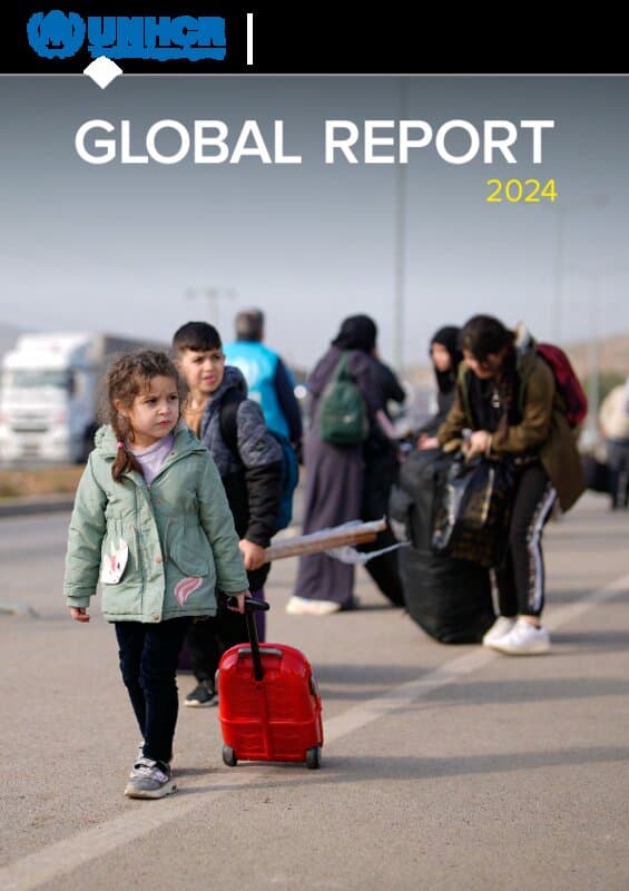 UNHCR Annual Report 2024 Cover