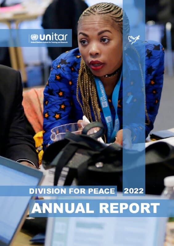 UNITAR Annual Report 2022 Cover