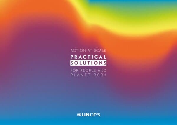 UNOPS Annual Report 2024 Cover