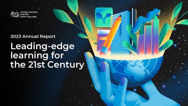 UNSSC Annual Report 2023 Cover