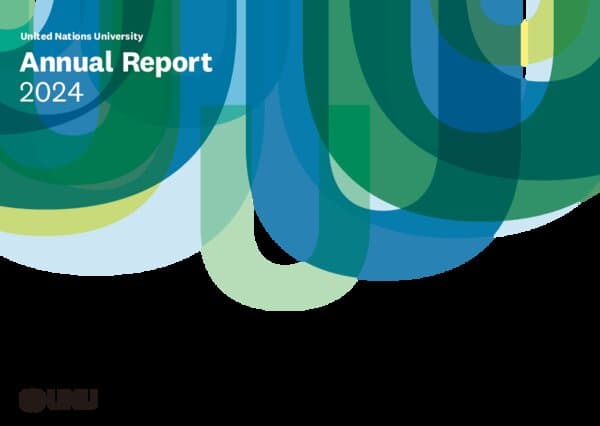 UNU Annual Report 2024 Cover